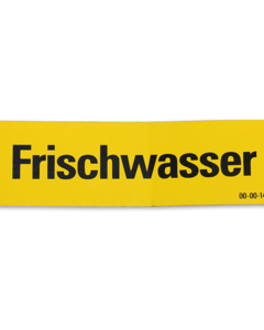 Aufkleber D: Frischwasser